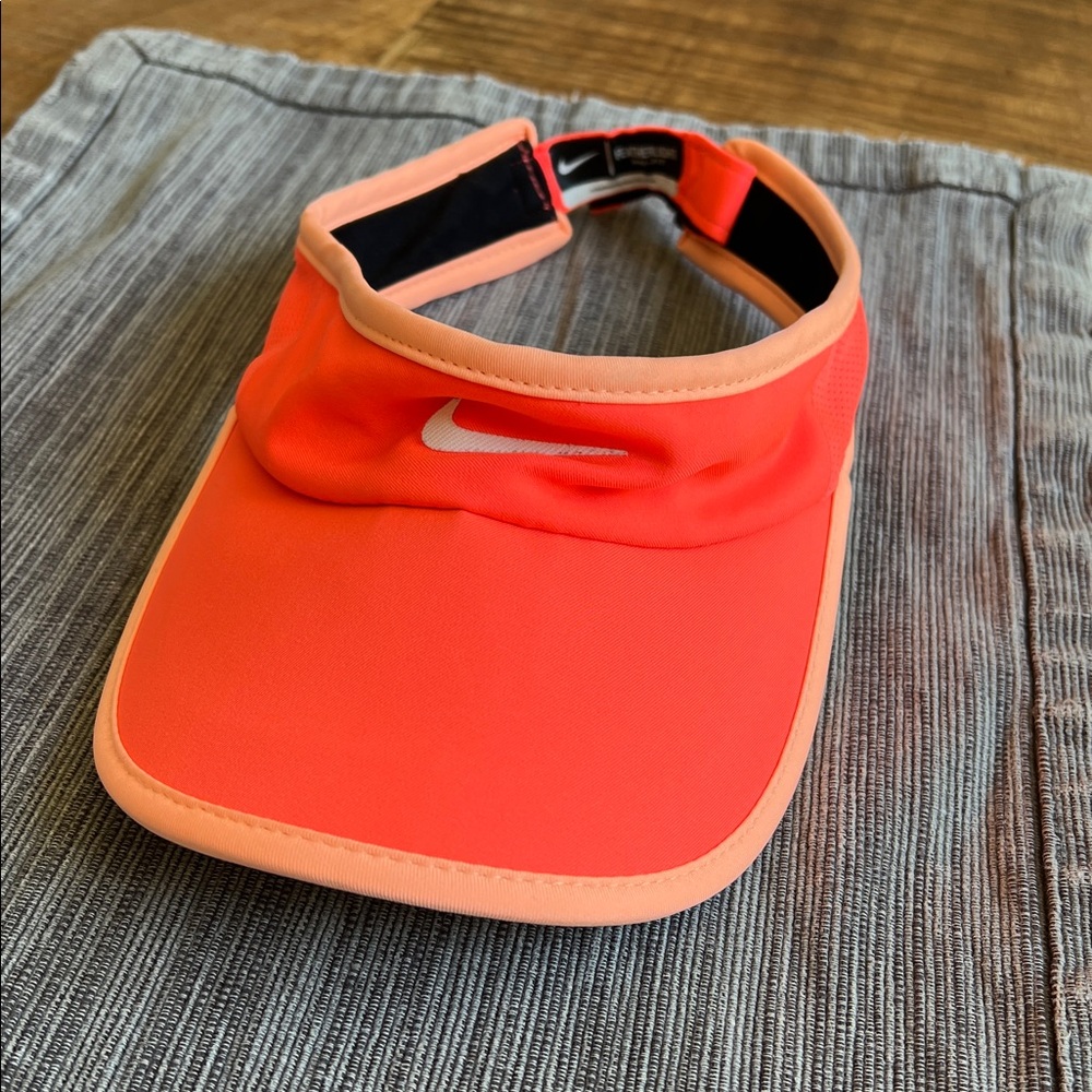 NIKE orange and pink trim Sports / tennis Hat for kids